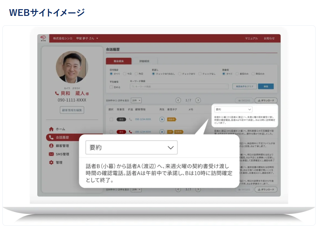 AI 要約（日本カーネット公式の画像）